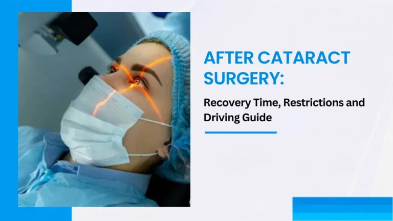 After Cataract Surgery: Recovery Time, Restrictions and Driving Guide