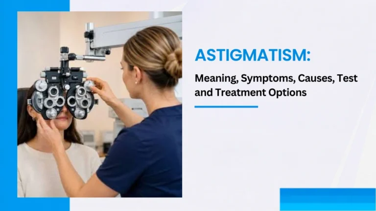 Astigmatism: Meaning, Symptoms, Causes, Test and Treatment Options