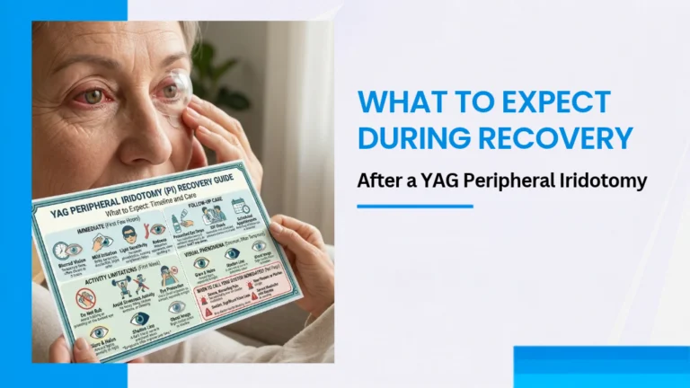 What to Expect During Recovery After a YAG Peripheral Iridotomy